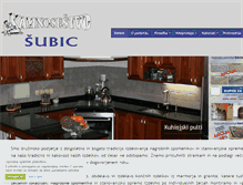 Tablet Screenshot of kamnosestvo-subic.si
